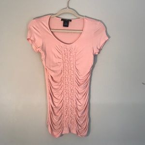 Cute Pink Textured Top